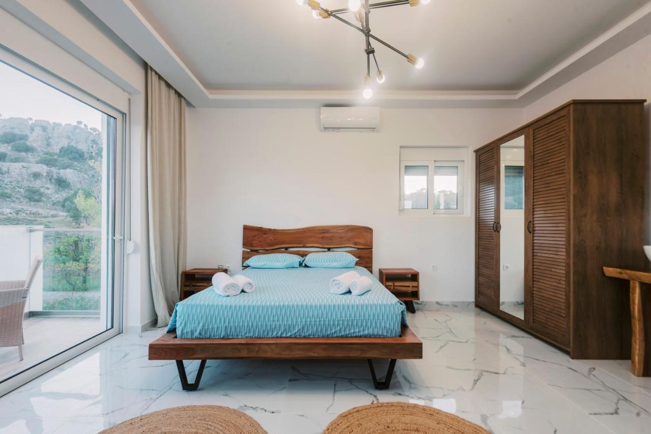 Lindos Villa Natura By Rhodes Villas ภายนอก รูปภาพ