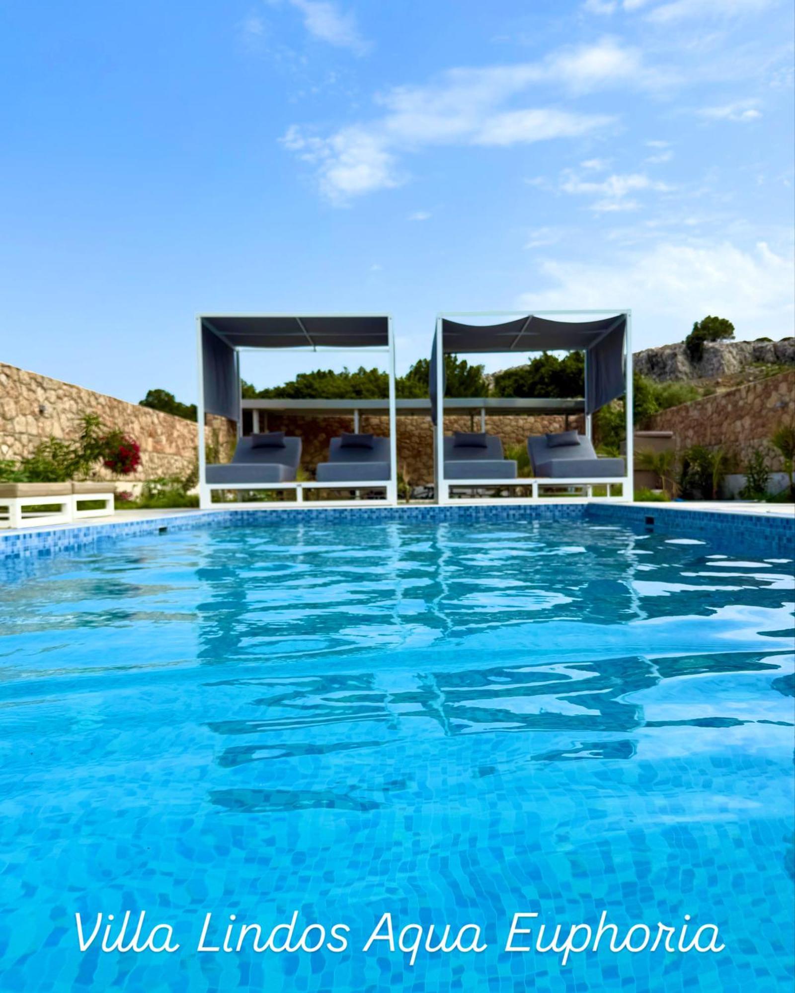 Lindos Villa Natura By Rhodes Villas ภายนอก รูปภาพ