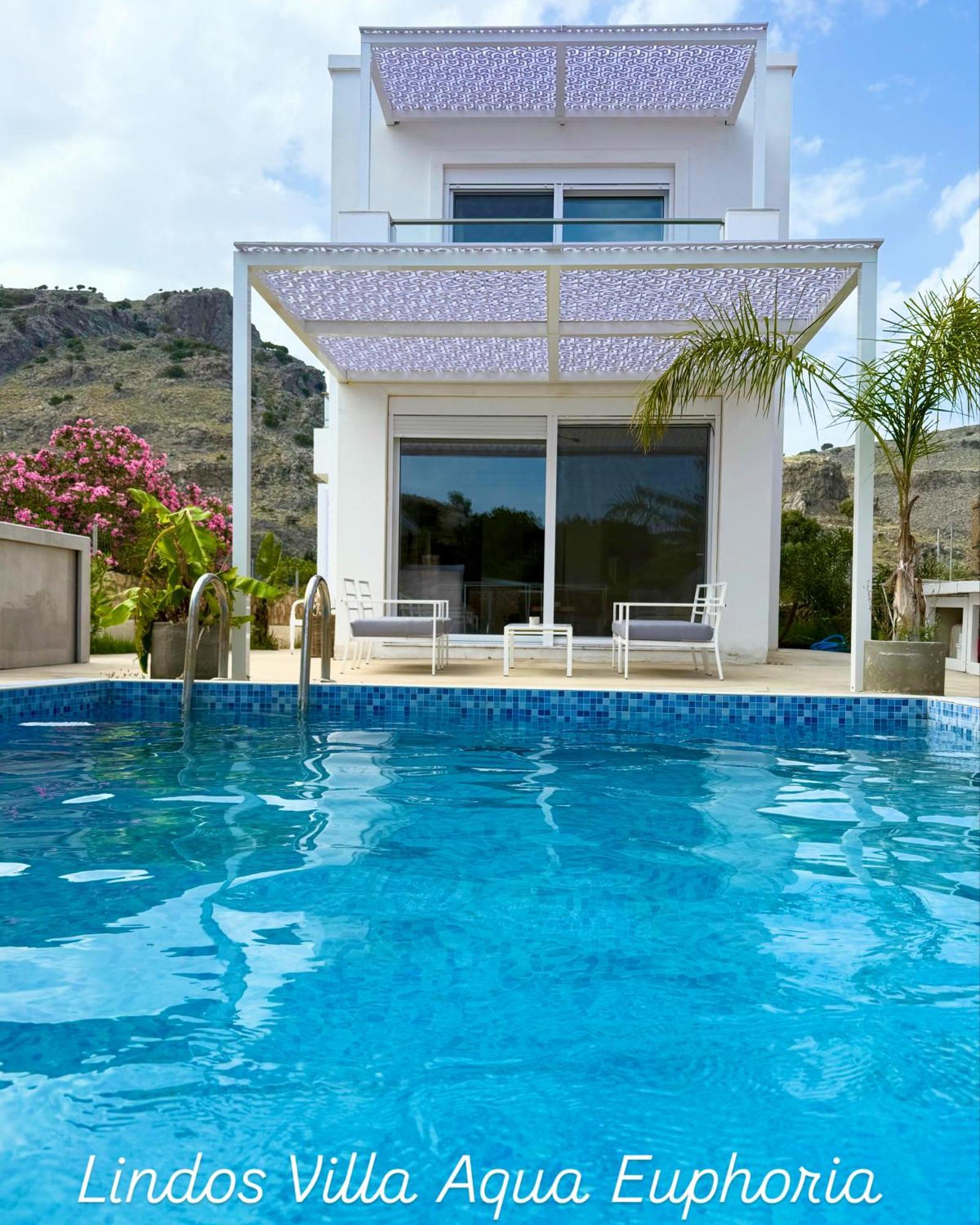 Lindos Villa Natura By Rhodes Villas ภายนอก รูปภาพ