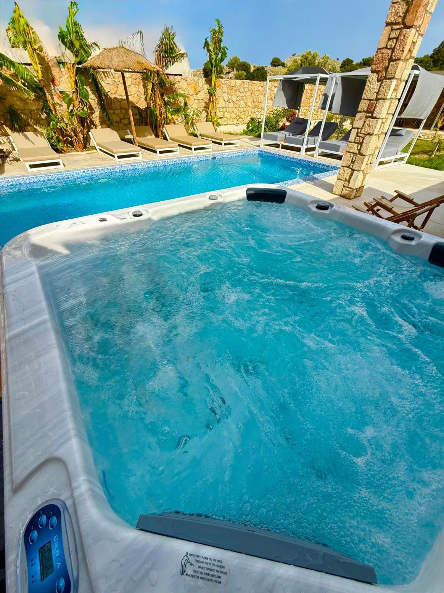 Lindos Villa Natura By Rhodes Villas ภายนอก รูปภาพ